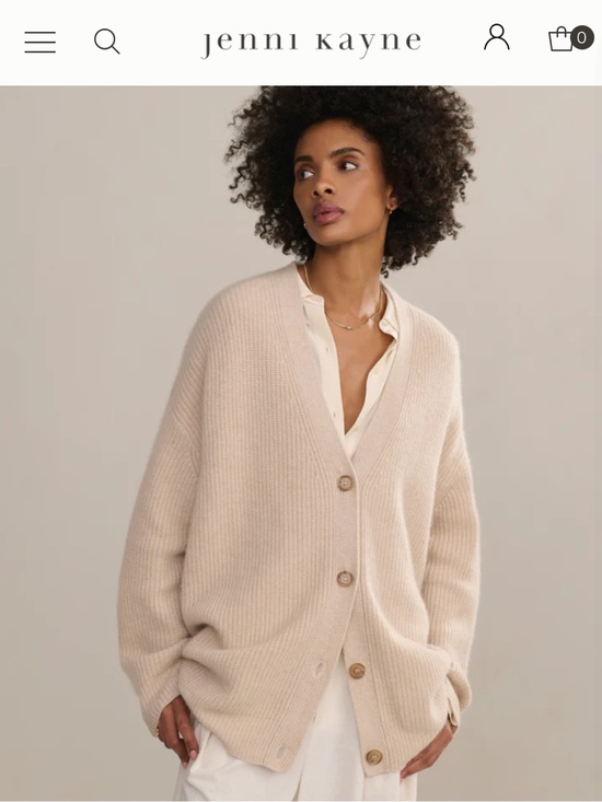 Jenni Kayne Sweaters - Jenni Kayne Cashmere Cocoon Cardigan